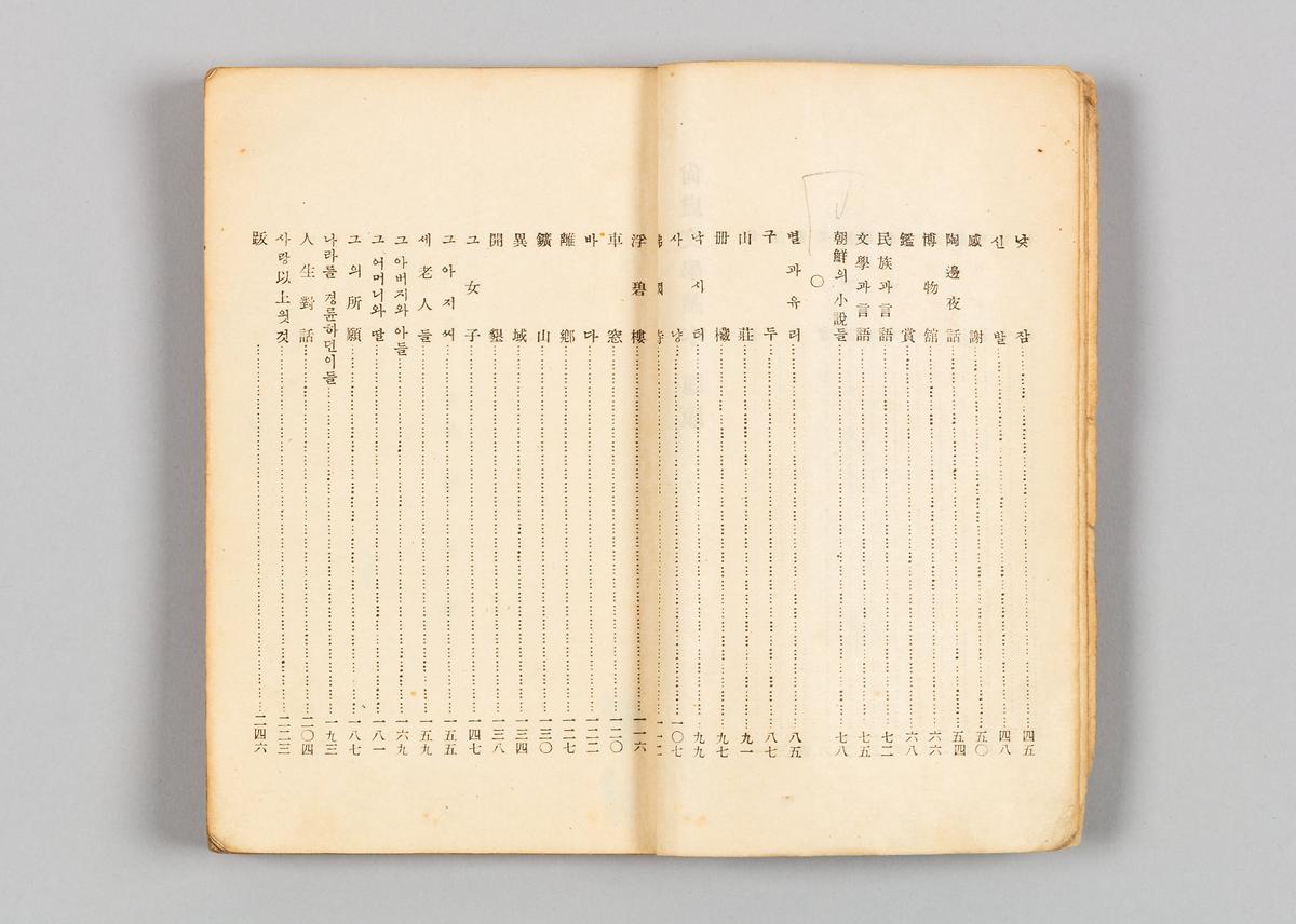 『상허문학독본』 4번째 사진